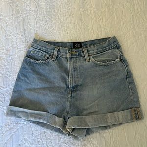 BDG High-Rise Mom Jean Denim Shorts
